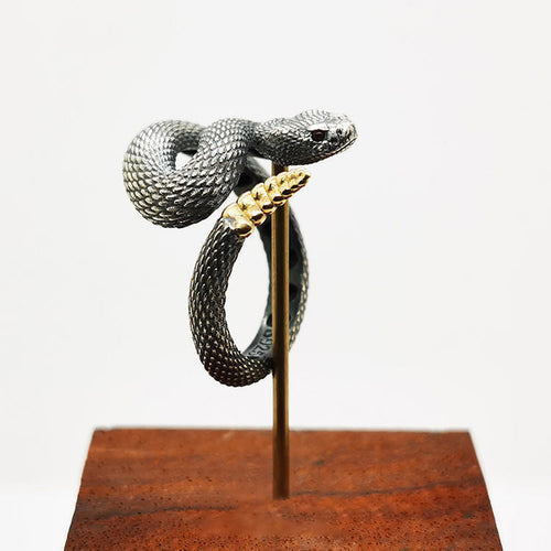 Fashion Jewelry Adjustable Snake Ring For Men Women Fashion Exquisite
