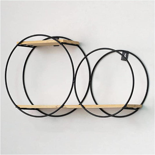 Modern Wall Mount Geometric Shelf for Home Decor and Space Elevation