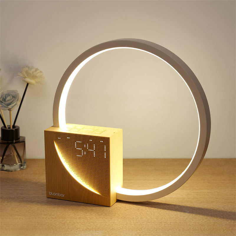 Bedside Lamp Touch Table Lamp With Natural Sounds, Desk Lamp With