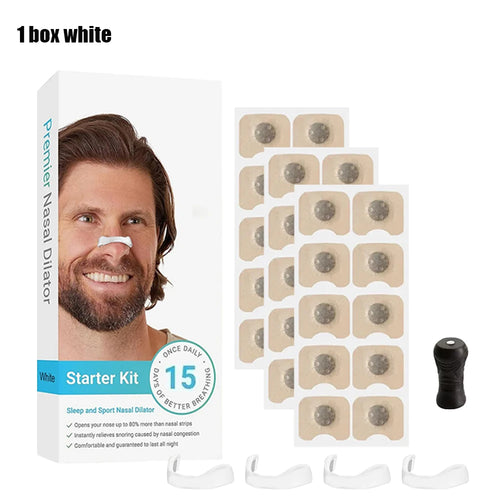 Magnetic Nasal Dilator Anti Snoring Nose Strips,Boost Oxygen