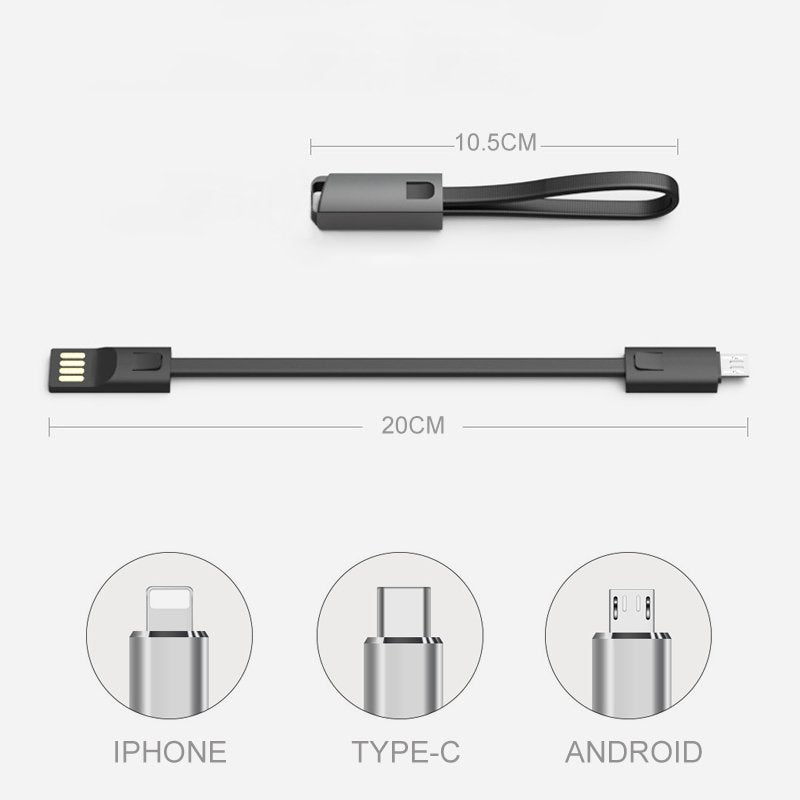 Keychain Lightning Cable by VEASOON