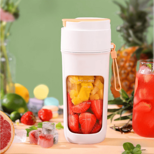 Portable Wireless Blender With The Straw; USB Travel Juice Cup Baby