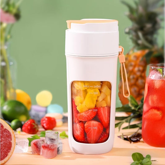 Portable Wireless Blender With The Straw; USB Travel Juice Cup Baby