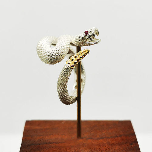 Fashion Jewelry Adjustable Snake Ring For Men Women Fashion Exquisite