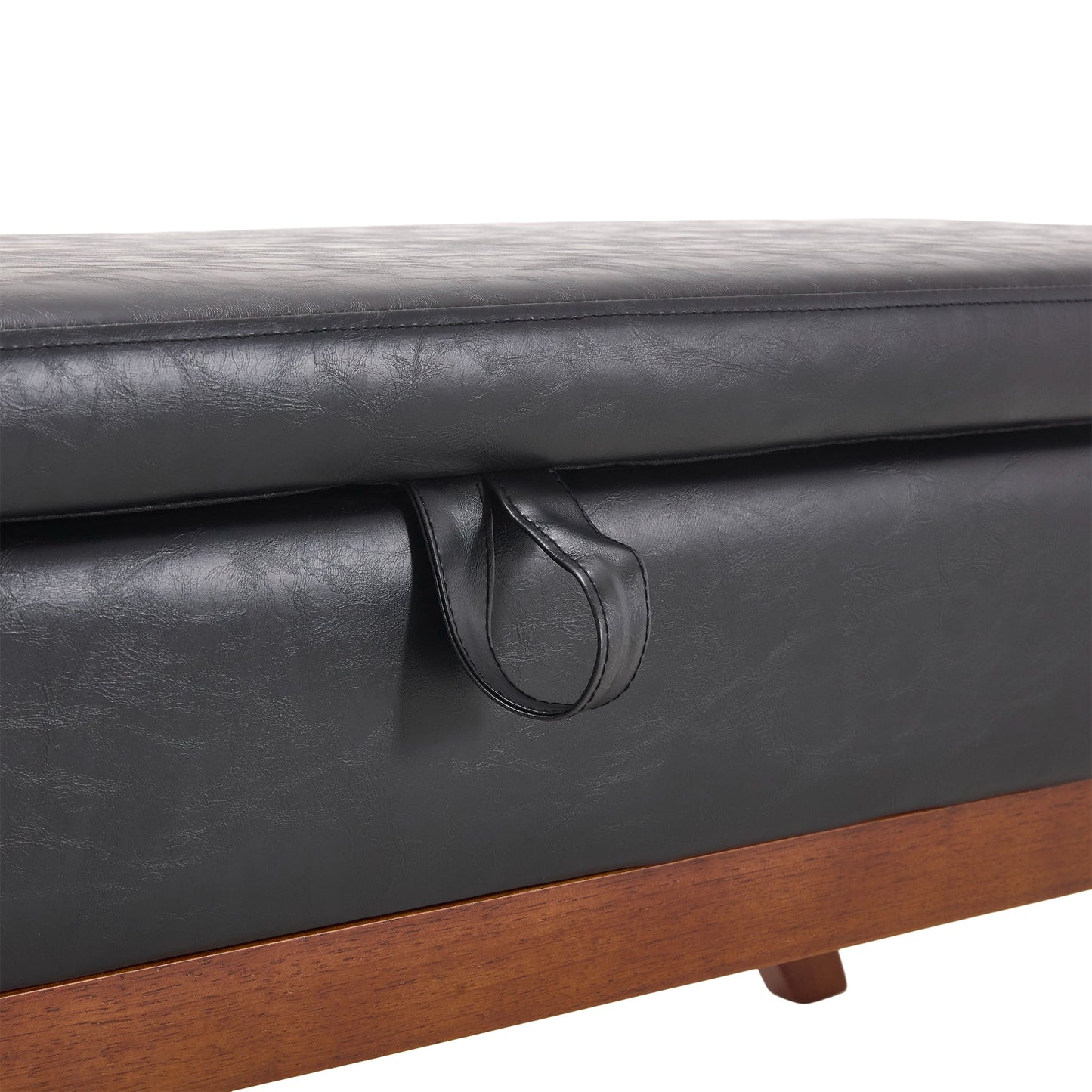Teddy wool fabric, solid wood feet for solid weighing, and bed end