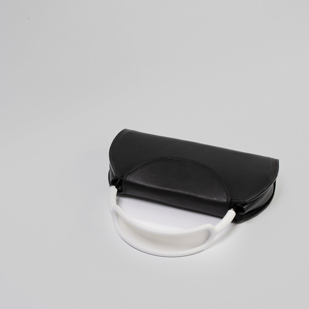 Leather Case for AirPods Max (Gray / full-grain)