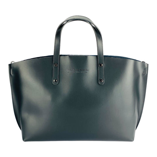 RB1024A  | Borsa Donna a Mano in Vera Pelle Made in Italy con tracolla