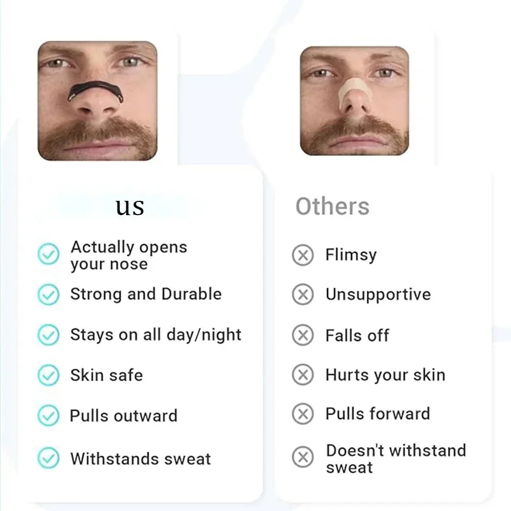 Magnetic Nasal Dilator Anti Snoring Nose Strips,Boost Oxygen