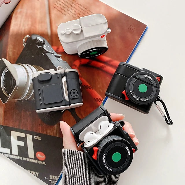 Cute Camera AirPods Case