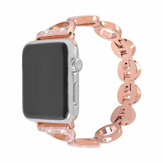 Classic Buckle Stainless Steel Watch Band  for All Apple Watch Series