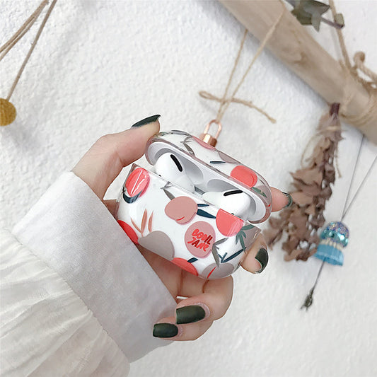Fruit Hard PC Earphone Case For Airpods Pro Headphone Case
