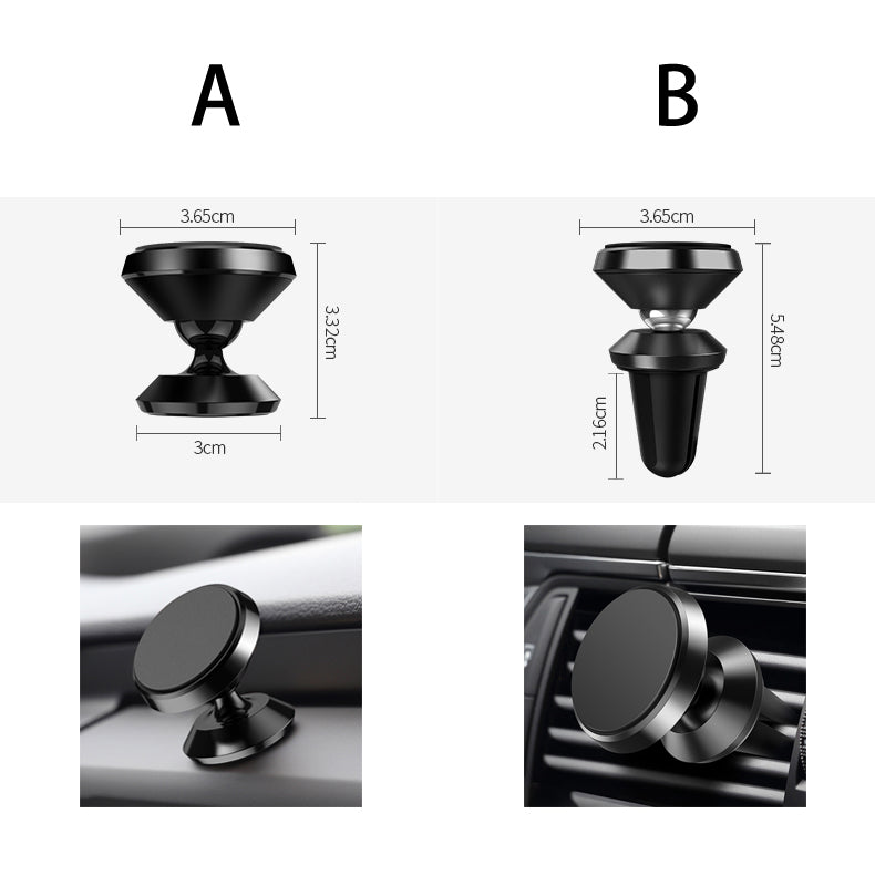 Torras Aluminum Magnet Center Console