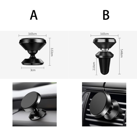 Torras Aluminum Magnet Center Console