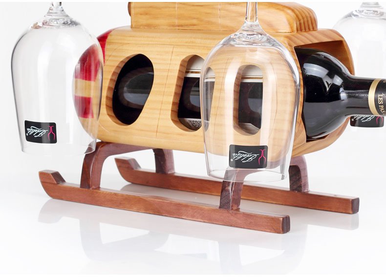 Helicopter Wine Rack