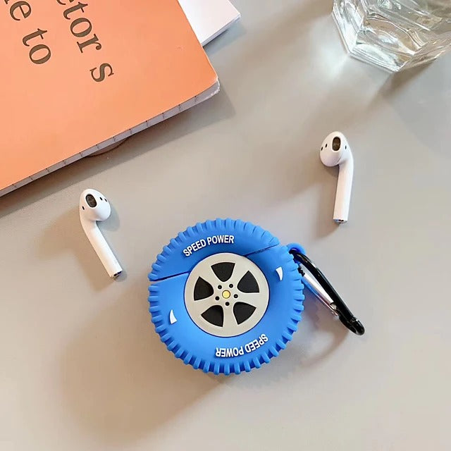 Tires Case For AirPods 1/2 Cool Headphone Case Soft
