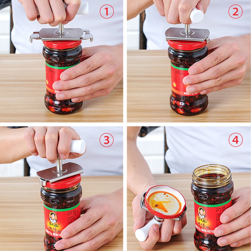 Stainless Steel Jar Opener