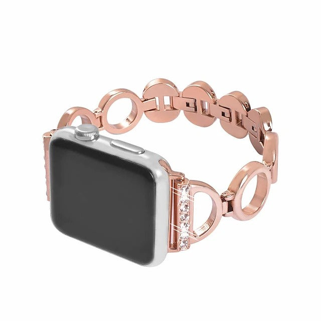 Classic Buckle Stainless Steel Watch Band  for All Apple Watch Series