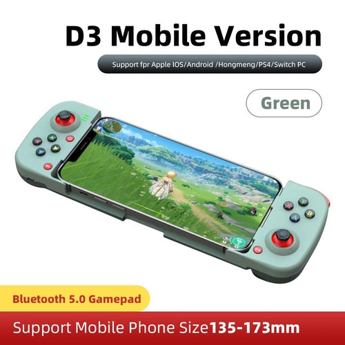 Wireless Gamepad Bluetooth-compatible Type-C Gaming Controller