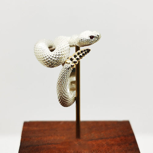 Fashion Jewelry Adjustable Snake Ring For Men Women Fashion Exquisite
