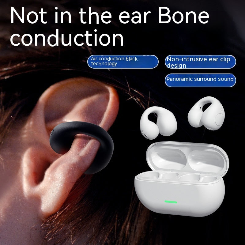 Wireless Ear Clip Bluetooth Headset TWS Comfortable Wear Not In-Ear